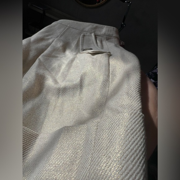 L'AGENCE safari cotton & linen shorts NWT size 14 - Picture 6 of 8